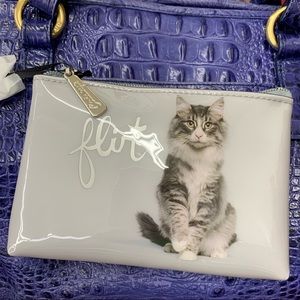 Catseye London vinyl cat pouch Cosmetic coin bag